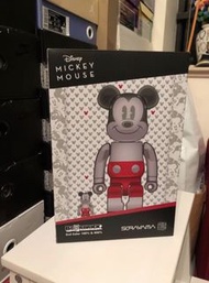 [全新 🆕 現貨] Sorayama x Mickey 電鍍色 空山基 米奇 Bearbrick 400% + 100%