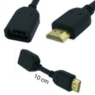 HDMi Male to HDMI Female Cable 10 cm - HDMI Extension Cable
