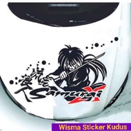 Samurai-x Stickers/Car Hood Stickers/Car Stickers/Cartoon Stickers/Cool Stickers