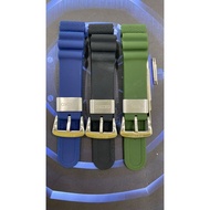 Seiko padi/Prospect/diver rubber watch Strap 22mm