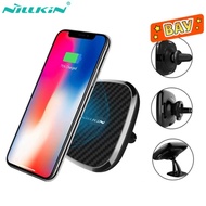 Nillkin 10W Qi Wireless Car Charger For iPhone 14 ProMax Holder Air Vent Mount For Samsung Galaxy S23 Ultra For iPhone 13/12/11