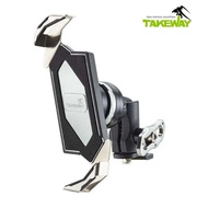 LA3-PH05-AnvPro Black Falcon Z Mobile Phone Holder-Dual Maglev