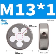 Circular Die Reverse Tooth Fine Tooth Left Tooth Die British American Die M2M2.5M3M4M5-M12M14M16M18M
