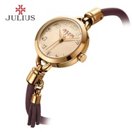 Julius Summer and Autumn Genuine Goods Candy Fashion British Tassel Watch Ladies Quartz Waterproof Student's Watch