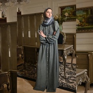 Dress Muslim Prive Ivan Gunawan - Fortunate Green | Abaya gamis