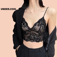Áo Bra Ren UNDERCOOL Mềm Mại Mút Mỏng Nâng Ngực Nhẹ