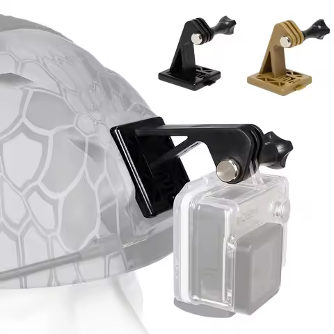 Tactical Helmet Adapter Stand Front Action Camera Fixed Install Mount For Gopro Helmet Accessories