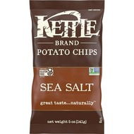 Kettle Brand Sea Salt Potato Chips 海鹽味厚切薯片 5oz / 141g【084114009982】