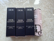 【全新正品】現貨！現貨！現貨！Dior Addict 《迪奧癮誘唇膏系列》癮誘唇膏外殼（粉紅幸運草 / 浪漫皮革款）另有綠色款可查詢