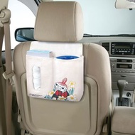 日本 MEIHO MOOMIN MOOMINTROLL 姆明 LITTLE MY 阿美 汽車用椅背多功能收納袋紙巾袋 MOOMIN收納袋 MOOMINTROLL收納袋 姆明收納袋 LITTLEMY收納