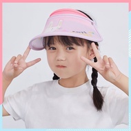 Children's Sun Hat Girls' Sun Protection Hat Anti-Blocking Uv Hat Girls' Sun Hat Baby Boys' Summer Uv Protection