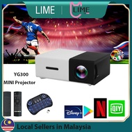 YG300 Portable Mini Projector Support Laptop Phone Stick Movie Projecter 4K HD Home Projektor