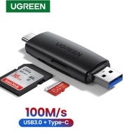 Ugreen USB Card Reader Type C USB 3.0 to SD Micro SD TF Adapter for laptop Phone OTG Cardreader Smart Memory SD Card Reader
