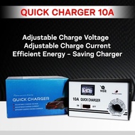 Terbagus Voz Charger Aki 10A | Charger Aki Mobil |Charger Solar Cell
