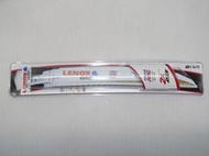 【新宇電動五金行】美國 LENOX 狼牌 軍刀鋸片 960GR 長度9吋 金屬切割 白鐵 鋼鐵 銅器 ！(特價)