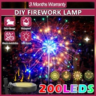 8 MODE 150LED OUTDOOR SOLAR FIREWORKS LIGHT GARDEN DECO LAMP FAIRY LIGHT LAMPU LED BUNGA API RAYA 户外