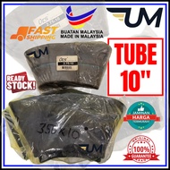 TUBE 2.75-10 350-10 275-10 3.50-10 10 INCH TYRE TAYAR TIRE ORS TUBED TYRES MOTORCYCLE MOTORSIKAL MOT