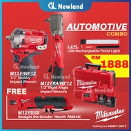 Milwaukee M12 Automotive Combo / Milwaukee M12 Automotive Solution / Impact Wrench Combo Package