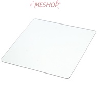 MESHOPMY 4 Pack Wall Mirror Tiles, Acrylic Self Adhesive Square Mirror, Frameless 8 X 8 Inch Acrylic