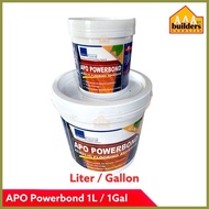 ◳ ☬ Apo Powerbond Floor Adhesive for Vinyl tiles etc liter / gallon