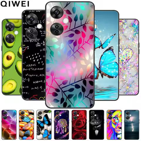 For One Plus Nord CE 3 / CE3 Lite 5G Case Fashion Painted Soft TPU Silicone Cover for Oneplus Nord N