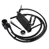 AN8 14 Row Oil Cooler Kit For VW VAG Golf MK7 2.0T EA888 Gen3 Cooling Filter Sandwich Plates Radiato