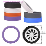 FSSG 8Pcs Silicone Wheels Protector For Luggage Reduce Noise Travel Luggage Suitcase Wheels Cover Luggage Accessories HOT