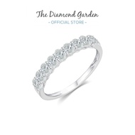 TDG 10K Lab Grown Oval Cut Diamond Ring