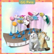 Cat Teaser Mainan Kucing / Cat Scratcher / Cat Board / Cat Tree / Cat Toy / Cat Tumbler