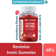 Revimins Ironic Gummies Strawberry Flavor 60's