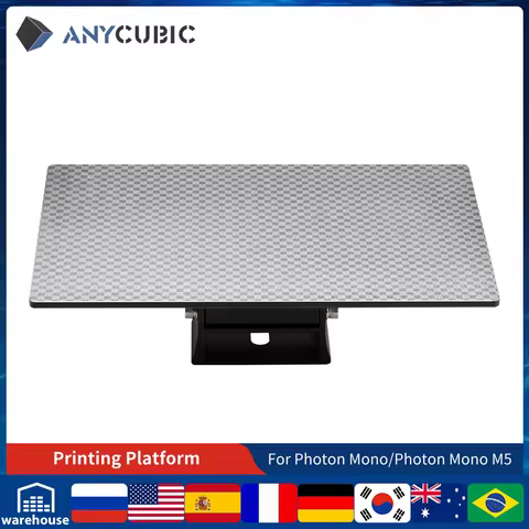 ANYCUBIC 3D Printer Parts Original Printing Platform For Photon Mono/Photon Mono M5/Photon M3/Photon