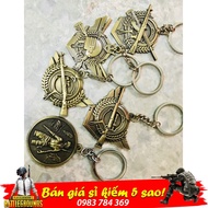 Pubg Rank Badge Keychain - High Quality Metal (Putg Game)