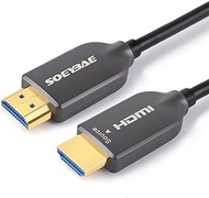 SOEYBAE 4K Fiber Optic HDMI Cable 300ft/100m HDMI Cable 2.0 Supports 4K@60Hz, 18Gbps, 4:4:4, ARC, 3D, for TV LCD Laptop PS3 PS4