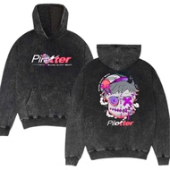 Again _ Washing Hoodie Distro Bjorka Black Sandwash Cottonn Plecce Premium M-XXL Best Quality Stylis