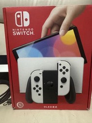 Nintendo Switch OLED  連帳號 遊戲碟 手掣 256 GB SD卡