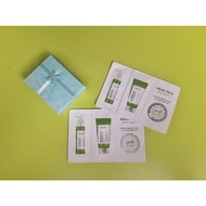 Sample 2 near skin cleansingPiece derma cosmetic pH balancing