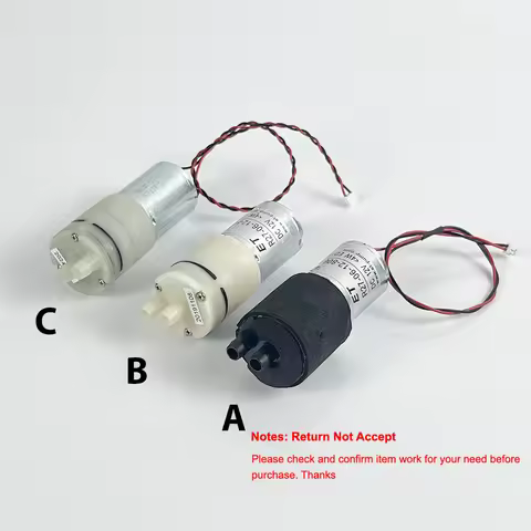 DC 9V-12V Small 370 Motor Mini Self-priming Water Pump R27-06-12-800 27mm Micro Water Pump for Sweep