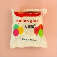 100pcs glue dots balloon sticker dots balloon glue point