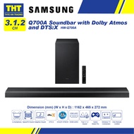 Samsung 3.1.2 Ch soundbar With Dolby Atmos / DTS:X (2021) HW-Q700A/XM