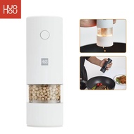 HUOHOU เครื่องบดไฟฟ้า ที่บดพริกไทย Electric Salt Grinder เครื่องปั่น เครื่องบดเกลือและพริกไทยไฟฟ้า พ