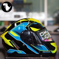 MHR FLIP UP HELMET🇲🇾 FU926 VECTOR BLUE