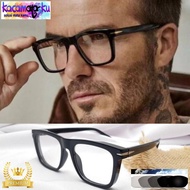 David Beckham Square Photochromic Men's Sporty Myopia Glasses Frame, Elegant and Luxurious
