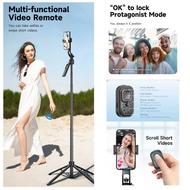 AI Smart Tripod Gimbal Foldable Selfie Stick 360
