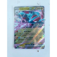 Pokemon salamence ex journey together stamped card
