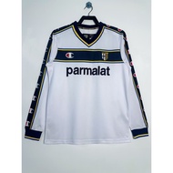 PAR 02-03 Parma Away Retro Long Sleeve Soccer Jersey Football NAKATA ADRIANO