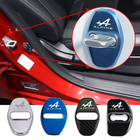 Car Door Lock Cover Auto Protection Case for Alpine A110 GT 4 A290 GTS A390 A110S A110R Sport Car Ac