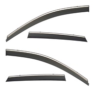premium-WINDOW VISOR for 2017+ HYUNDAI I30 Car Door Rain Guard Side Window Sun Visor Wind Deflector