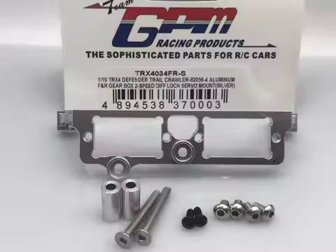 GPM Metal Aluminium Alloy Servo Mount 8240X for Traxxas 1/10 TRX4 DEFENDER Bronco G500 TRX6 G63 RC C