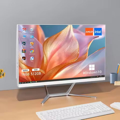 Core I3 2nd 4th 12th 13th Generations 23.8 Inch All in One Pc I3 I5 I7 RAM 4GB 128GB All-in-one Pc D