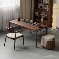 Table Tenon Mao Dining Table Walnut North American All Black Desk Solid Wood Solid Wood Dining Table